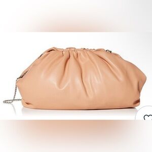 Steven Madden Brave Soft Ruched Women's Doctor’s Bag in Nude